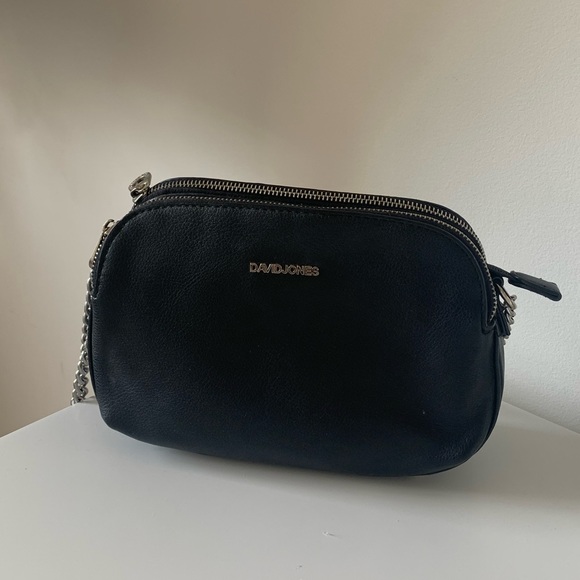 David jones faux leather crossbody bag - Picture 2 of 2